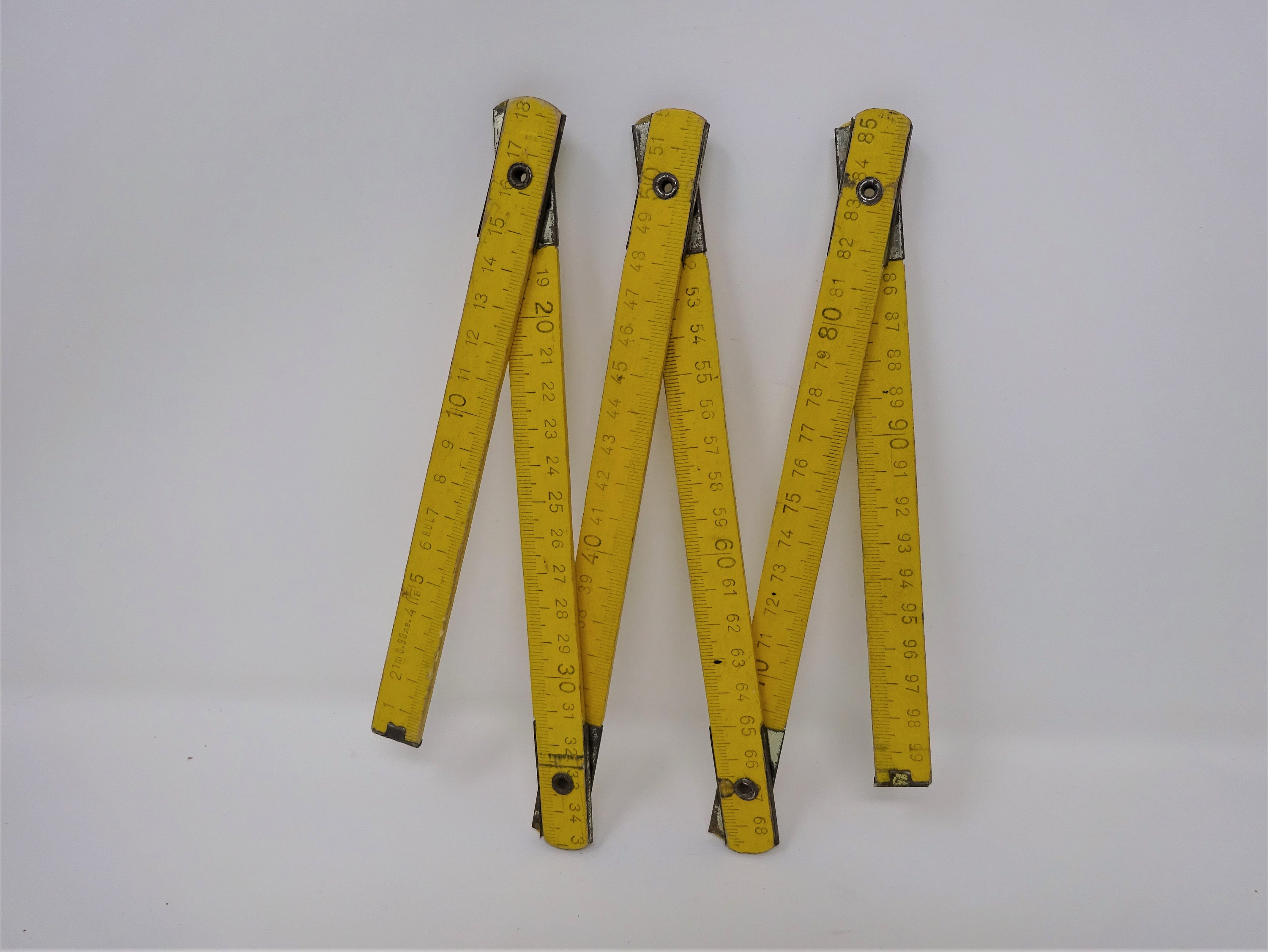 Regla plegable de madera metro plegable - Etsy España