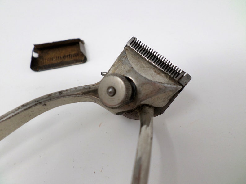 Vintage Manual Hair Clipper Small Haircut Tool Hair Cutting Etsy