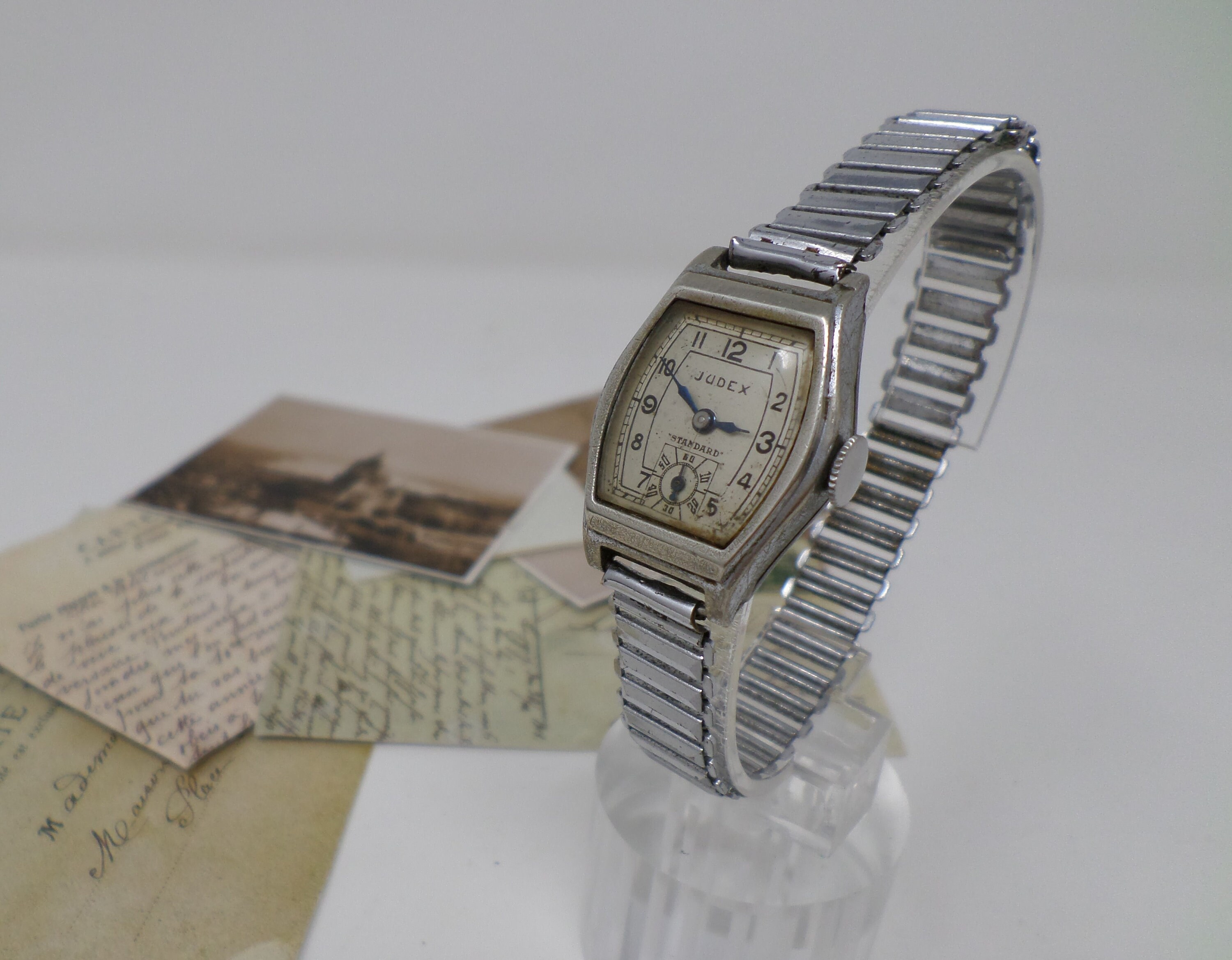 アンティク　アメリカ　　元祖サーチナ　SADO　20年代　レディースウオッチ Vintage Womens Wrist Watch JUDEX STANDART With Adjustable