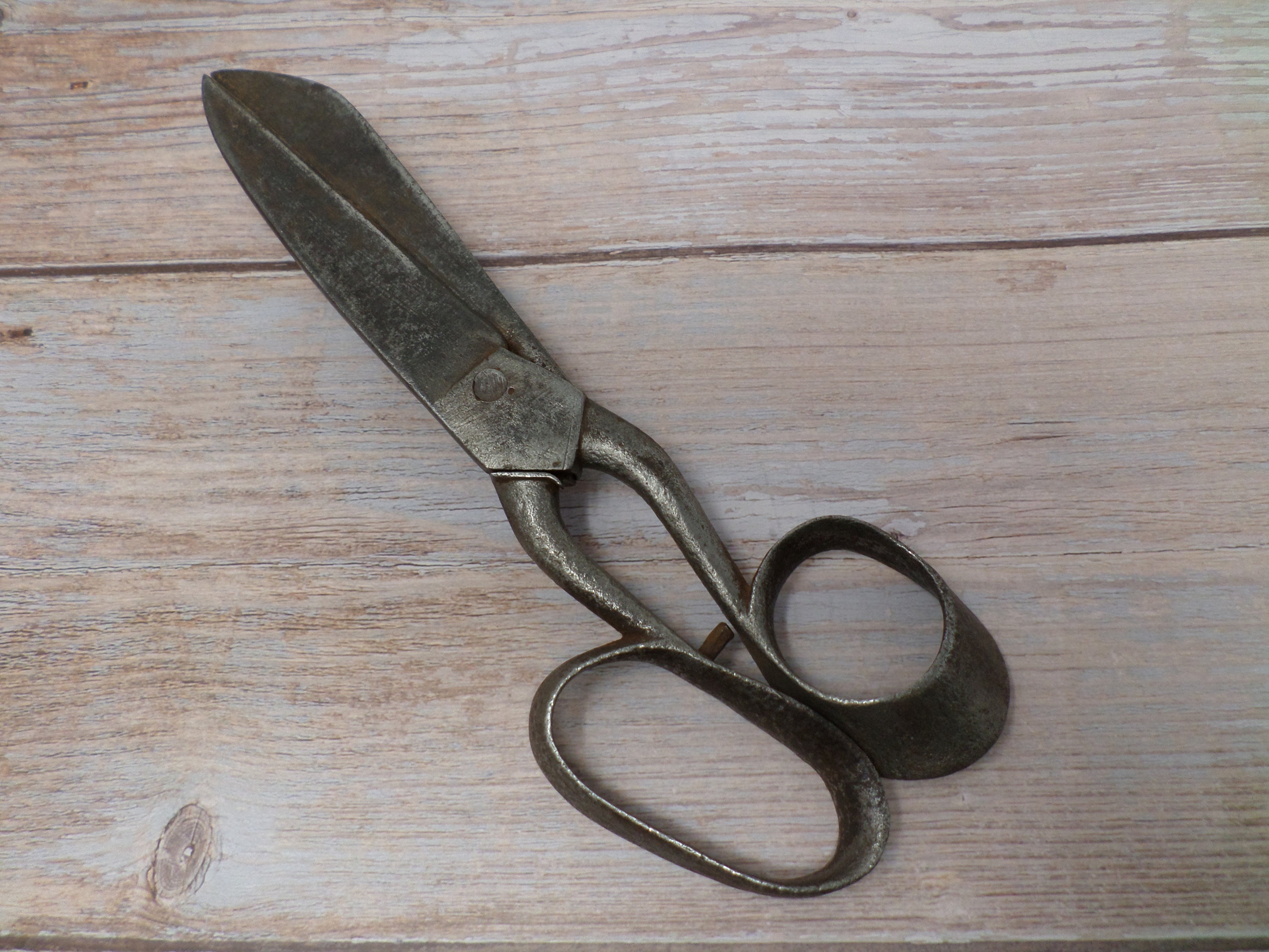 Antique 6 Clauss 4N Tailor's Scissors Fabric Shears Industrial Tool Monto  OH
