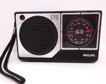 Radio Vintage Philips 750 90RL – 1976 – Testée Et Fonctionne !