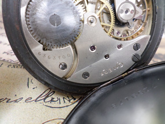 OMEGA Swiss Made Antique Pocket Watch, Vintage Me… - image 8