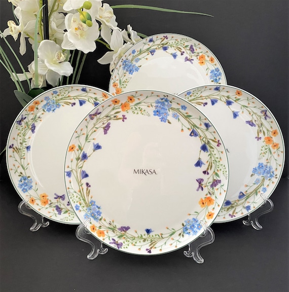 Set 4/mikasa, QUINN, DINNER PLATES, House of Turnowsky, Bone China
