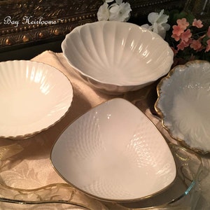 Vintage Lenox Bowls, Made in USA, Choice of Various Styles, Sizes, Shapes, Candy Dishes, Center Bowls