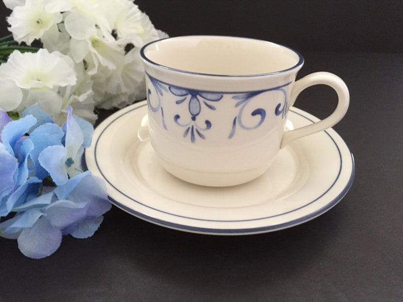 Lenox Chinastone, Blue Patterns, Choice of Piece, Country, Sky and For the BLUE, Discontinued 1990's, Made USA image 4