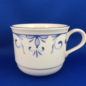 Lenox Chinastone, Blue Patterns, Choice of Piece, Country, Sky and For the BLUE, Discontinued 1990's, Made USA Teacup -Country Blue