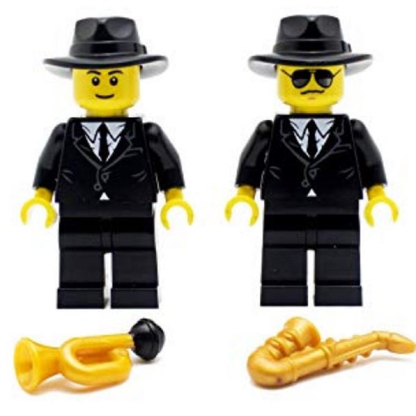 LEGO Jazz Blues Minfigure Singers Minifigures  made from LEGO Parts Custom