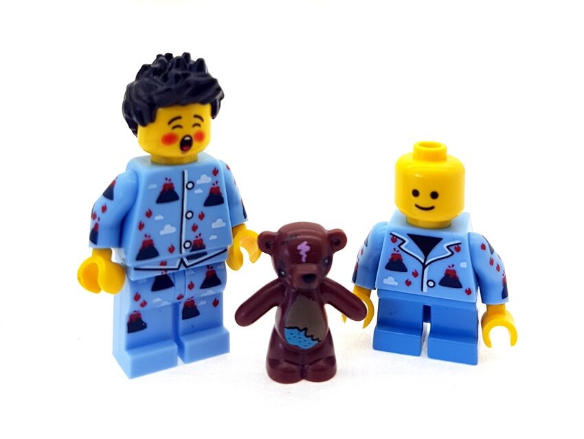 Lego pajamas minifigure sale