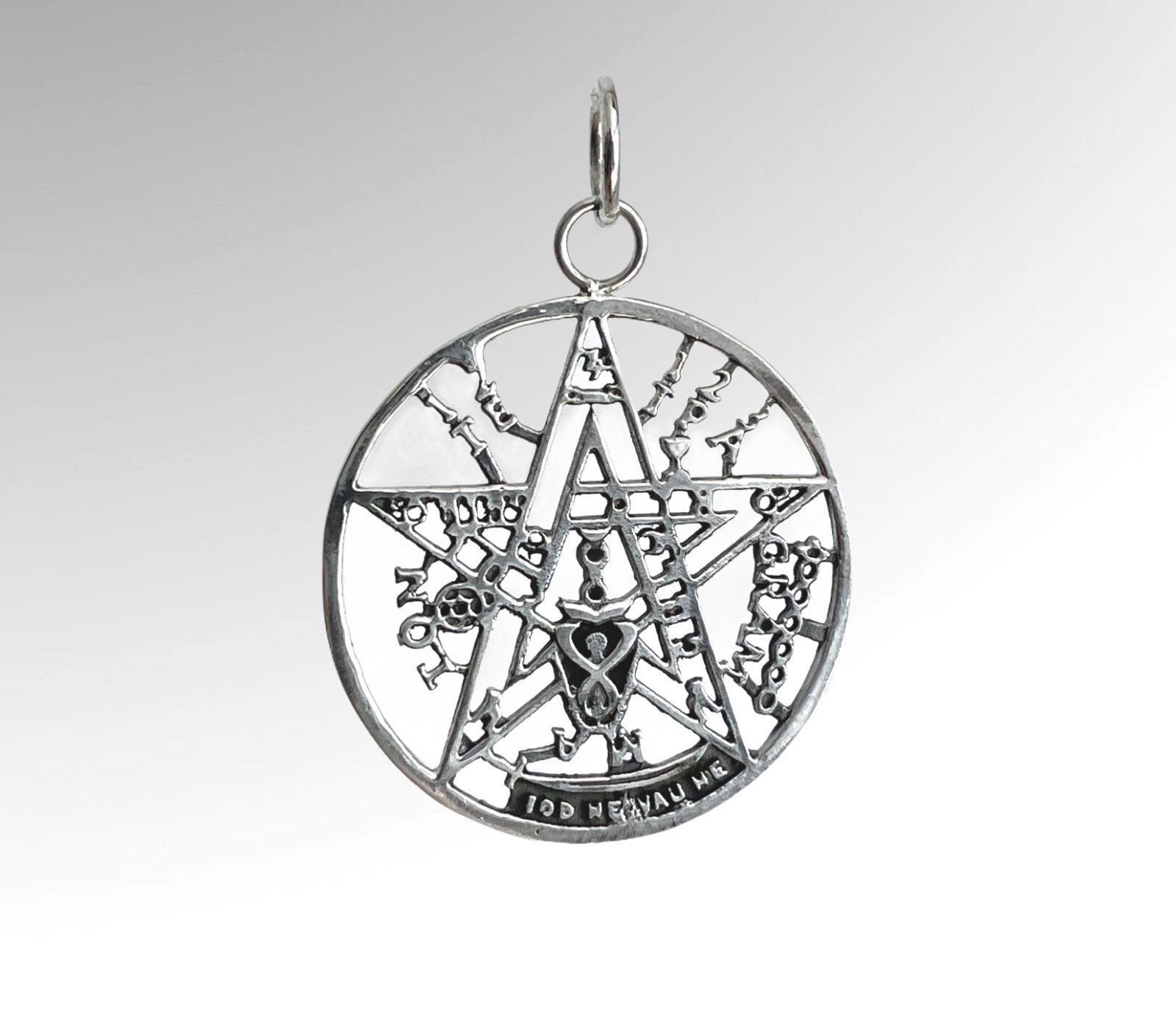Tetragrammaton Symbol Sterling Silber.925 30MM. Neu Etsy