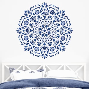 Lirio Mandala Stencil - Mandala Stencils For Painting On Wood, Mandala Wall Stencil, Mandala Stencil, Large Mandala Stencil