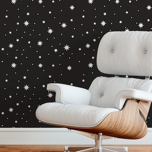 Twinkle Stars Stencil - Easy to use and Reusable Wall Stencils - Perfect for Painting an Entryway, Nursery or Kids Room