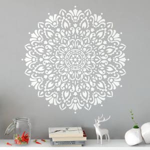 5 PCS Mandala Circle Stencils for Artwork Pattern Stencils for