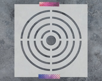 bullseye template etsy
