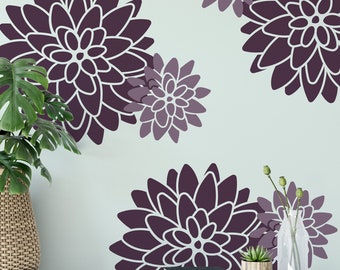 Flower Texture Design For Wall Painting - img-napkin