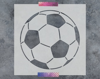 GOAL Football Soccer Stencil Reusable PP Sheet for Arts /& Crafts DIY