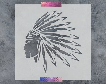 native stencils etsy
