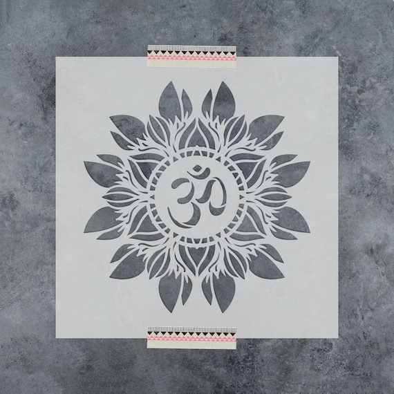 Harmony Mandala Stencil Create Beautiful Mandala Stencils Small