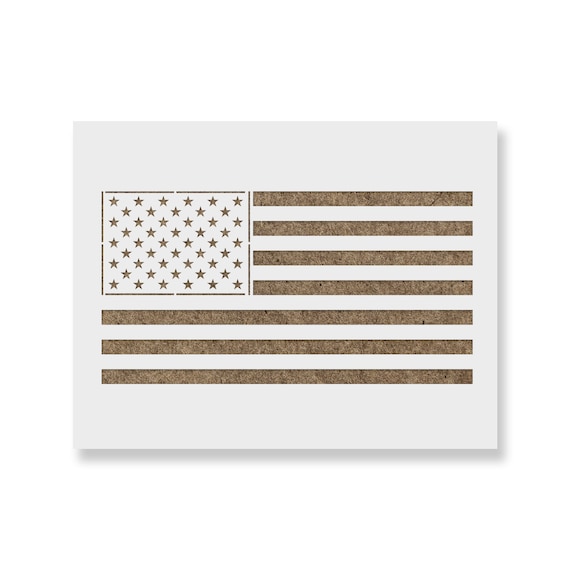 Download American Flag Firefighter Stencil Template For Walls And Crafts Reusable Stencils For Painting In Small Large Sizes Paper Craft Tools Craft Supplies