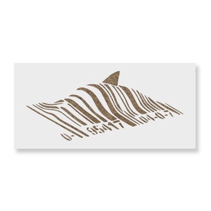 Shark Banksy Stencil - Banksy Stencils for Spreading Powerful Messages in Unique and Bone-Chilling Art