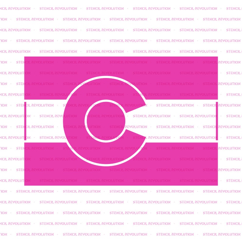 Colorado State Flag Stencil Reusable DIY Craft Stencils of Etsy