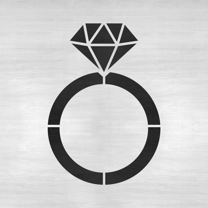 Engagement Ring Stencil Reusable DIY Craft Stencils Of An Etsy engagement-ring-stencil-reusable-diy-craft-stencils-of-an-etsy