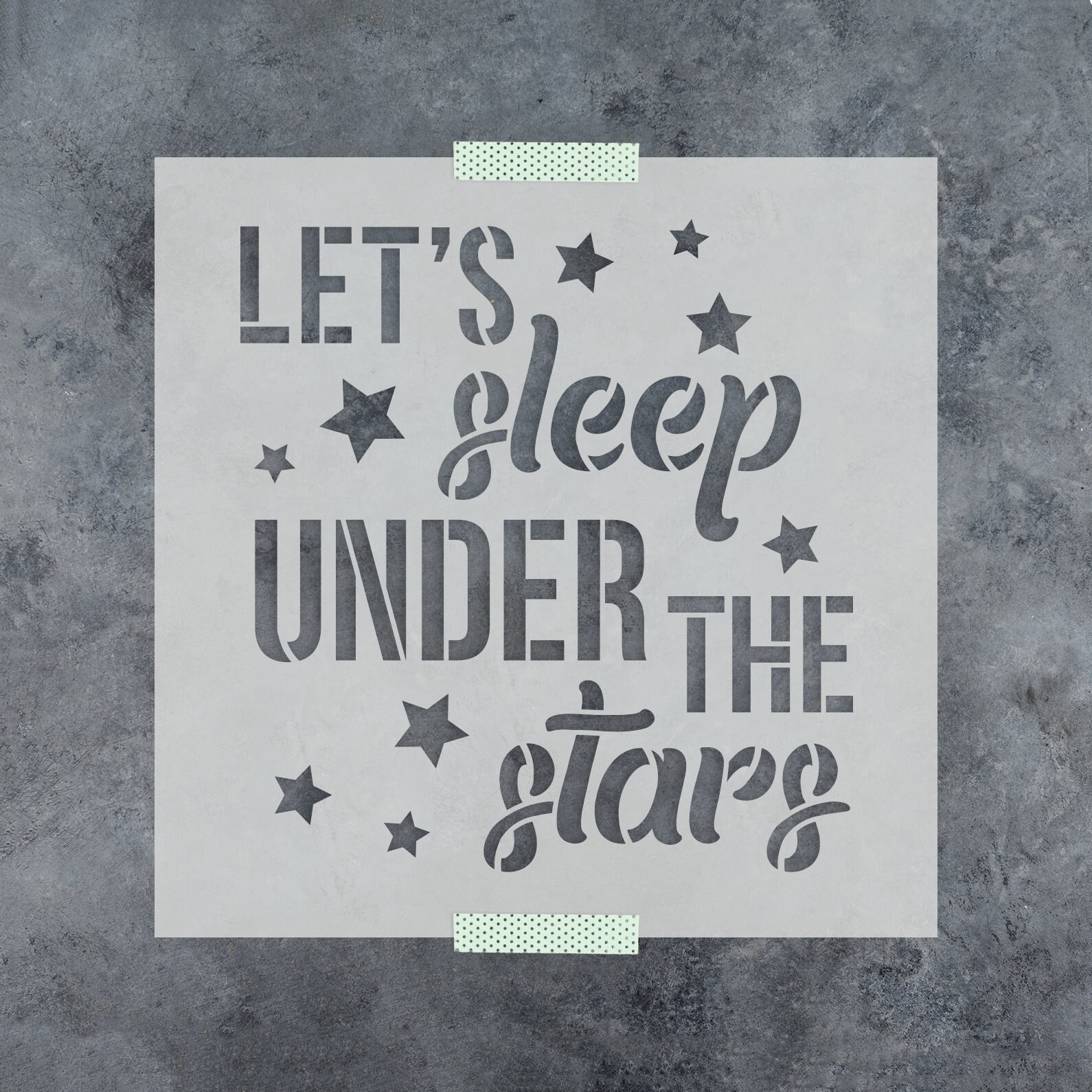 Sleep Under the Stars Stencil - Star Stencil, Night Stencil, Astronomy  Stencil, Celestial Stencil, Universe Stencil, Space Stencil - Etsy, image size:1590x1590