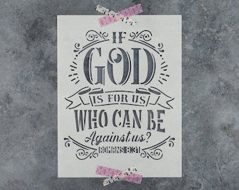 bible verse stencil etsy