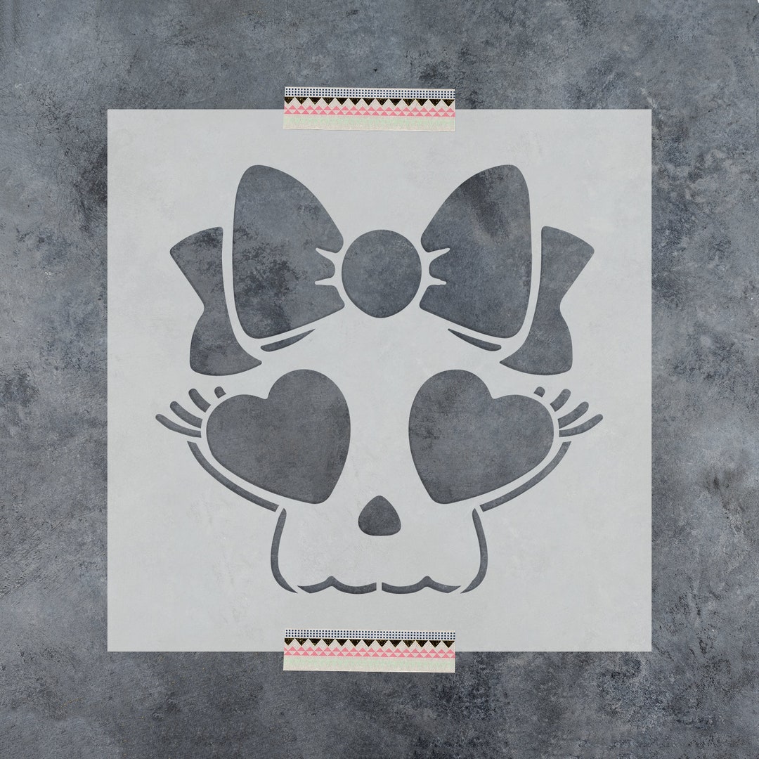 Girl Skeleton Halloween Stencil Reusable Skeleton Stencils Skeleton girl-skeleton-halloween-stencil-reusable-skeleton-stencils-skeleton