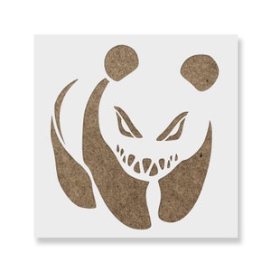 Wild Life Banksy Stencil - Political Street Art for Canvas Cakes and More - Food-Grade Mylar Material