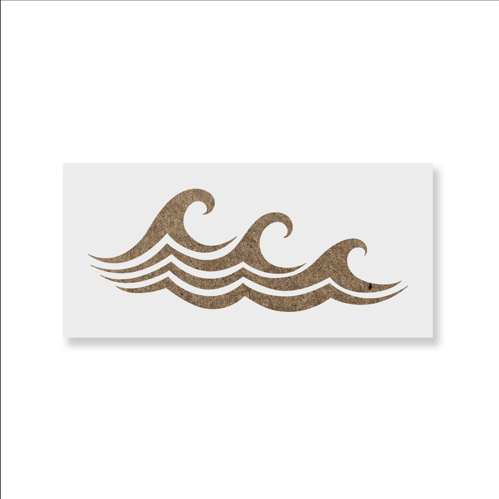 waves stencil reusable diy craft stencils of waves etsy