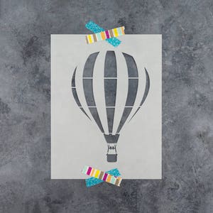 Hot Air Balloon Stencil - Balloon Stencil, Hot Air Balloons, Stencil Hot Air, Stencil Of Balloon, Art Balloon Print
