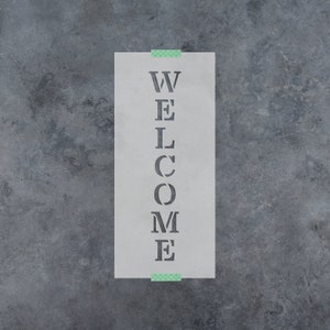 Welcome - Word Stencil - 12 x 5.5 - STCL310_2
