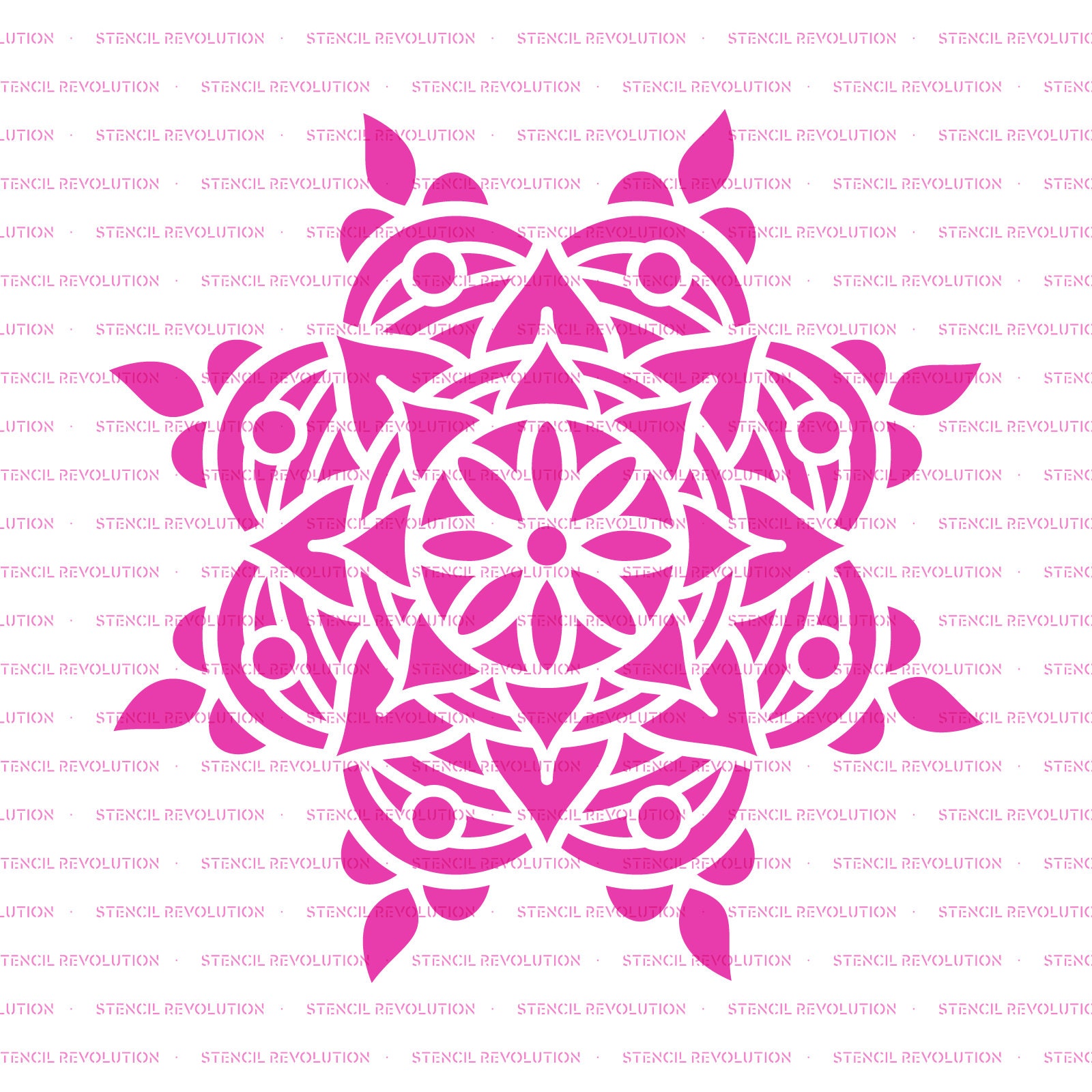 Rangoli Stencil Mandala Patterns for Wall Art Painting, Large Home ...