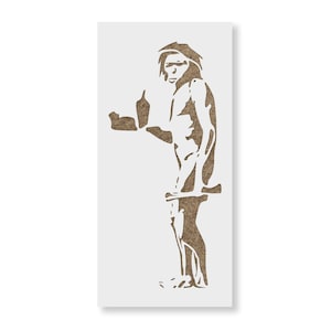 Take Out Banksy Stencil - Banksy Stencils for Graffiti Art and Street Art