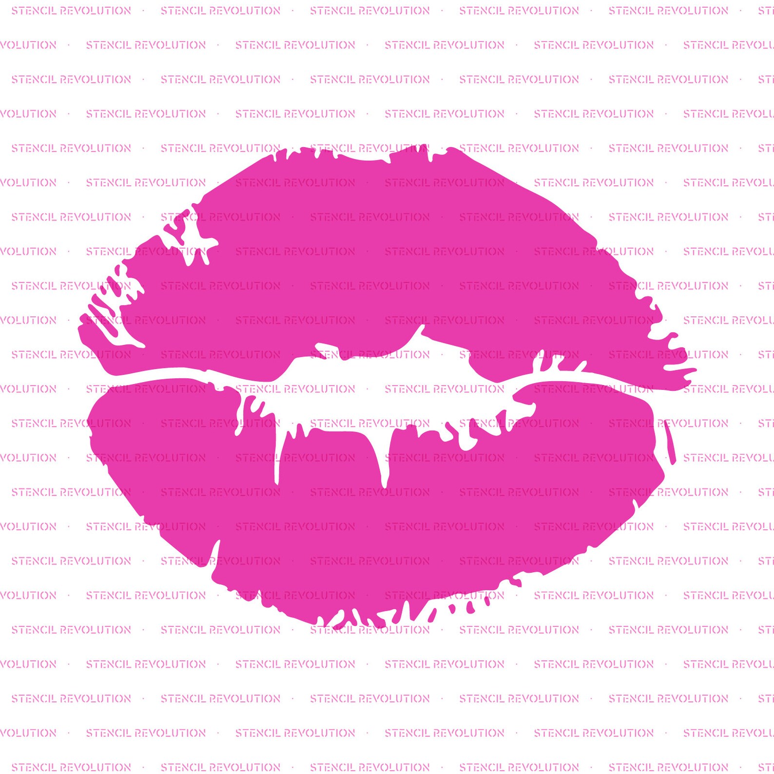 Lips Stencil Plastic Lip Stencil Lipstick Stencils Kissing - Etsy