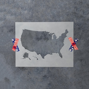 United States Map Stencil - Us Map Stencil, Stencil Us Map, United State Stencil, State Stencil, America Stencil