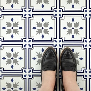 Lars Tile Stencil - Scandinavian Tile Stencils, Floor Stencils Large, Stencils For Floors, Pattern Tile Stencil, Floor Tile Stencils