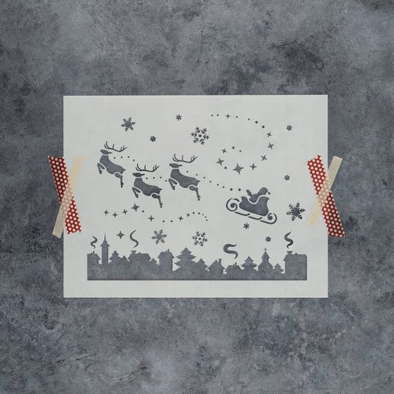 Santa Nochebuena Plantilla Artiques artesanales de bricolaje - Etsy México Santa Nochebuena Plantilla Artiques artesanales de bricolaje - Etsy México