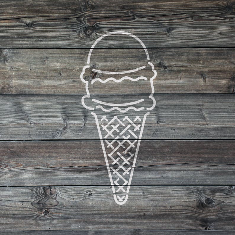 Ice Cream Stencil Reusable DIY Craft Stencils Of An Ice Etsy Australia ice-cream-stencil-reusable-diy-craft-stencils-of-an-ice-etsy-australia