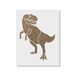 Tyrannosaurus Dinosaur Stencil - T Rex Stencil, Dinosaur Wall Stencil ...