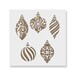 Christmas Ornaments Stencil Christmas Ornaments, Christmas Stencils ...