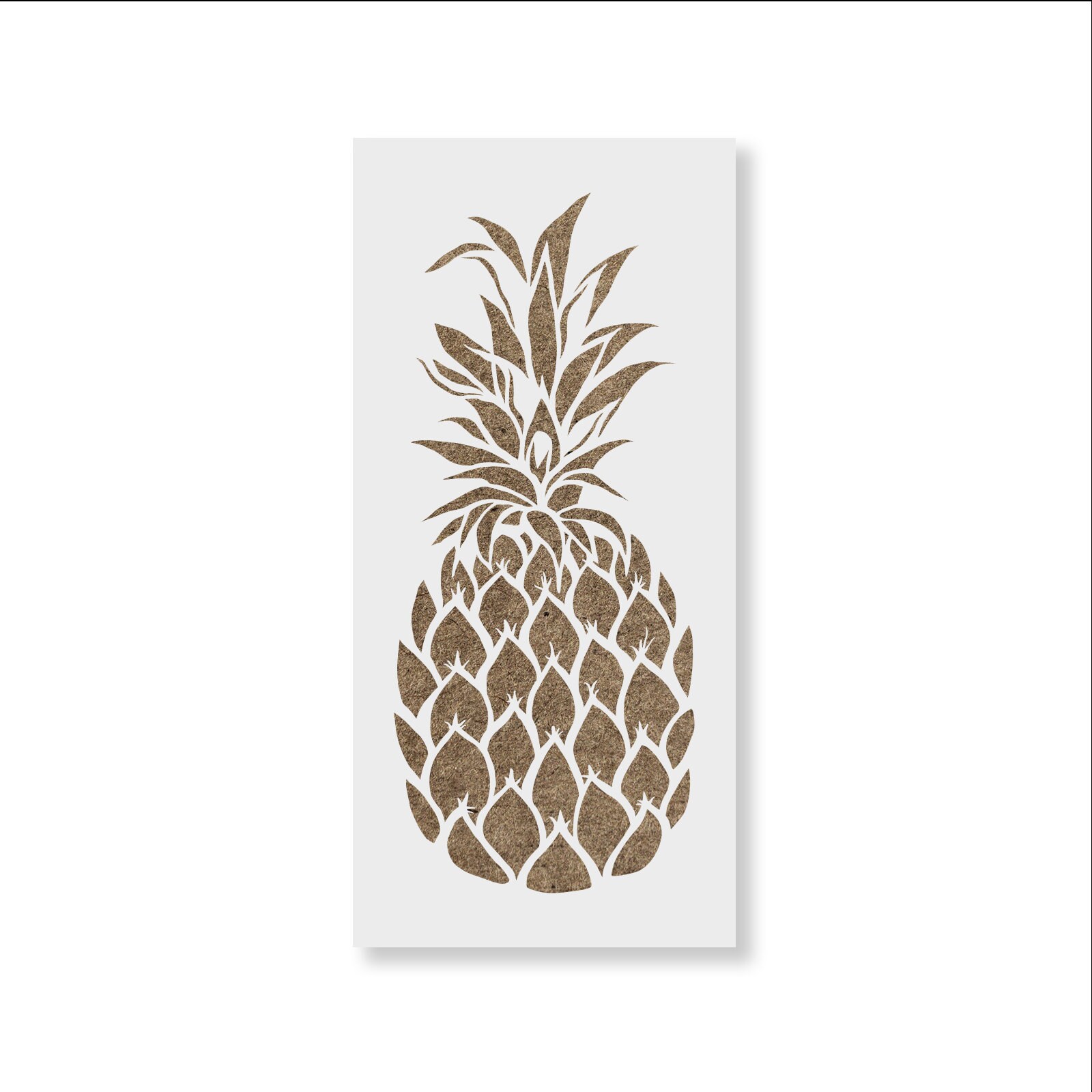 Pineapple Stencil Large Pineapple Stencils DIY Stencil - Etsy