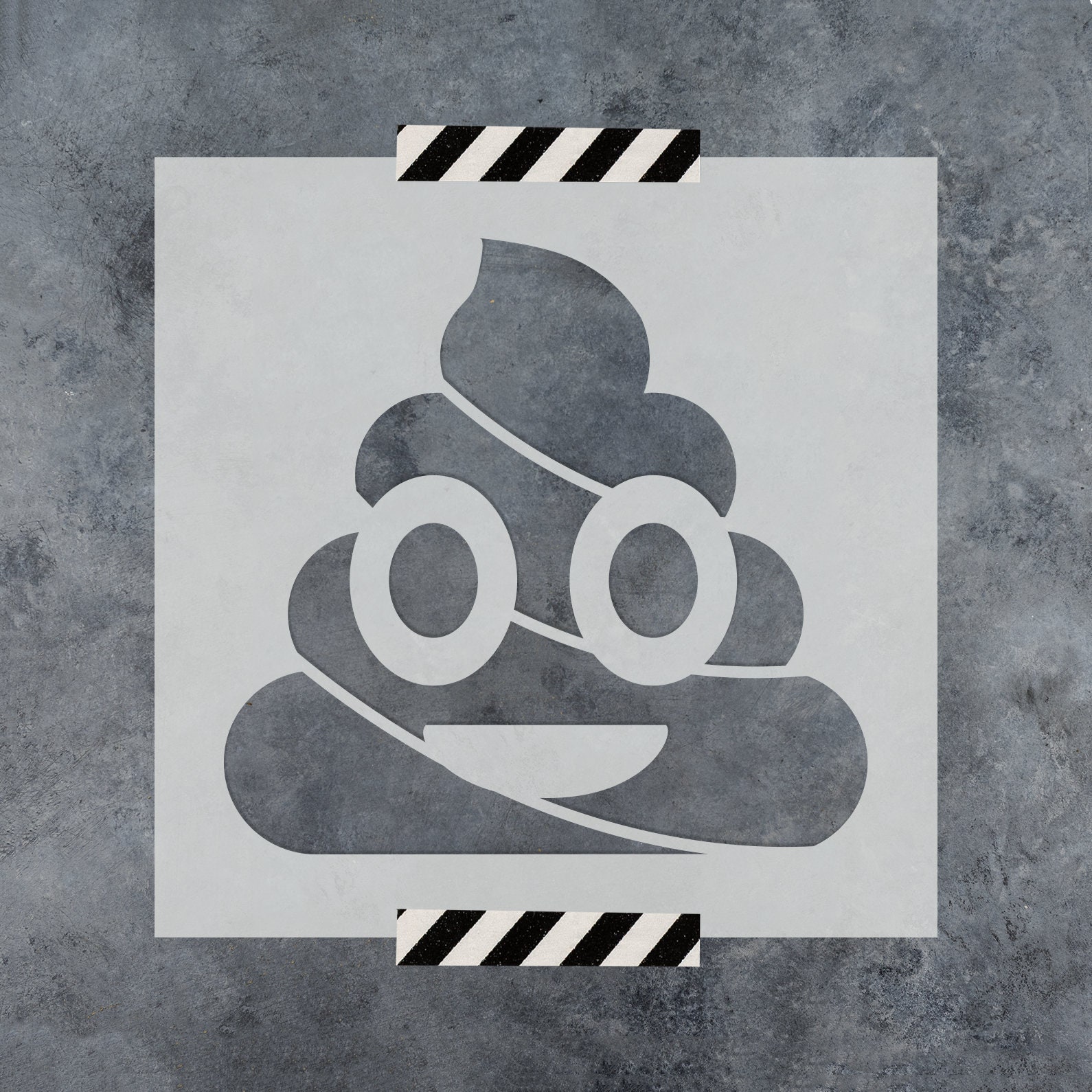 emoji-poop-stencil-reusable-poop-emoji-stencil-poop-stencil-emoji-stencils-poop-emoji-poop-emoji-sign-stencils-etsy