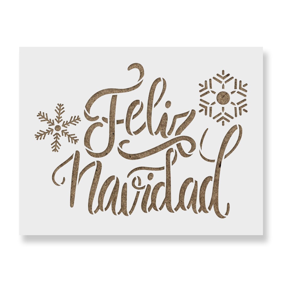 feliz-navidad-snowflakes-stencil-christmas-stencils-templates-merry-christmas-stencil-christmas-craft-ideas-christmas-craft-ideas-etsy