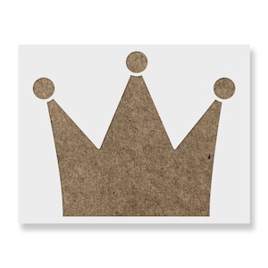 Princess Crown Stencil - Reusable Stencils for Painting - Create DIY Princess Crown Home Decor