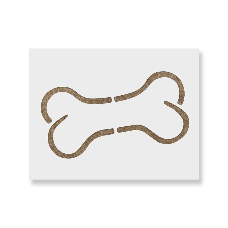 Hund Knochen Schablone wiederverwendbar DIY Handwerk - Etsy.de