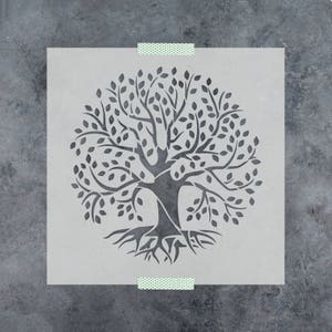 Tree of Life Stencil, Reusable Tree of Life Stencils for Painting, Tree Stencils Small & Large, Tree of Life Design, Large Tree Stencils