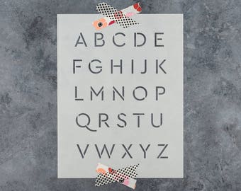 Stencil Mill Collection of Alphabets, Numbers, Animals, People and