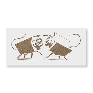 Security Yeah Banksy Stencil - Banksy Stencils for Graffiti Art and DIY Projects