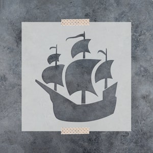 Pirate Ship Stencil - Pirate Stencil, Ship, Pirate, Pirate Ship Art, Pirate Ship Stencils, Pirate Stencil, Jolly Roger